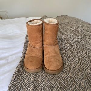 Brown UGG Classic Short ll Boot